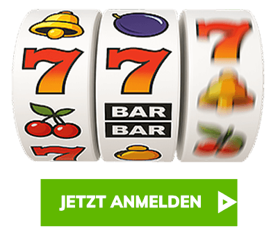 slotmaschine und anmelden button