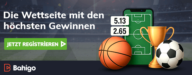 wettseite mit hohen gewinnen banner